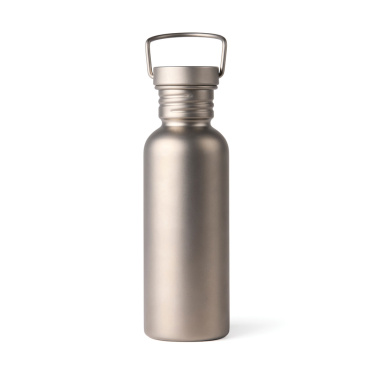 Logo trade promotional merchandise image of: Nordic Drift Trail Ultra Light Titanium 600ml Water Bottle