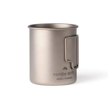 Logotrade promotional product image of: Nordic Drift Trail Ultra Light Titanium 450ml Cup