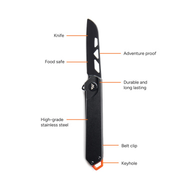 Logo trade promotional products picture of: Nordic Drift Adventure Folding knife
