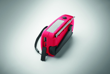 Logotrade advertising product picture of: Portable radio SOS with LED torch