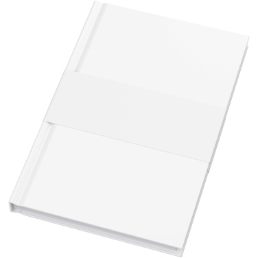 Logotrade promotional merchandise image of: Novella Brontë A5 glossy hard cover notebook - 100 sheets