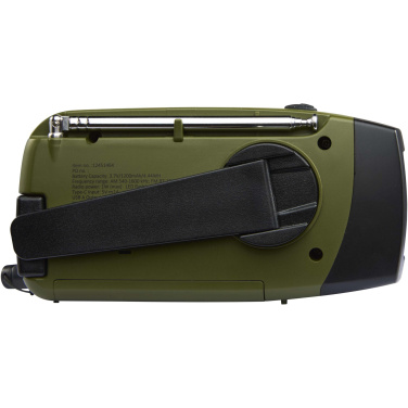 Logotrade promotional merchandise picture of: Avior RCS recycled plastic emergency radio