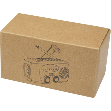 Logo trade corporate gift photo of: Avior RCS recycled plastic emergency radio