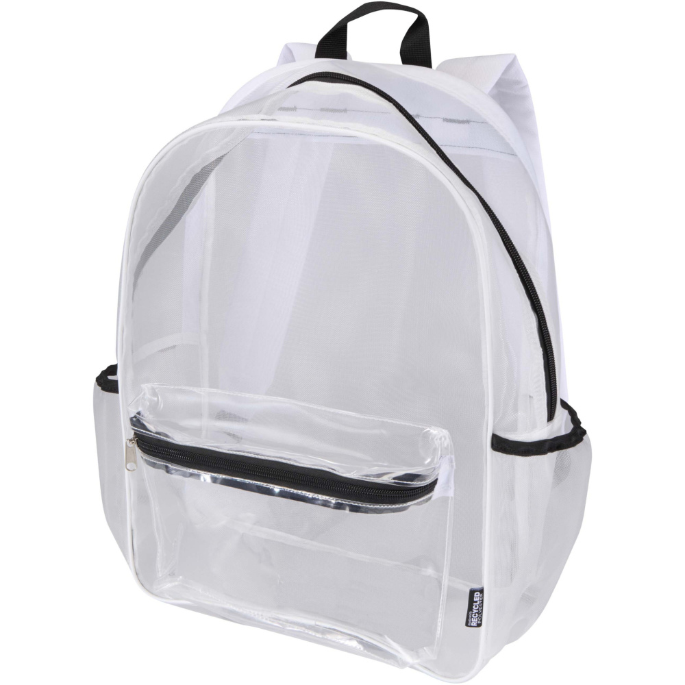 Logotrade business gift image of: Mesh GRS recycled backpack 18L