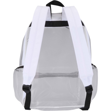 Logo trade promotional giveaway photo of: Mesh GRS recycled backpack 18L
