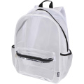 Mesh GRS recycled backpack 18L, White
