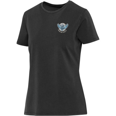 Logotrade promotional item image of: Nanaimo 160 g/m2 short sleeve washed women's t-shirt