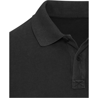 Logo trade promotional giveaways image of: Calgary 200 g/m2 washed men's polo