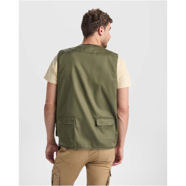 Logotrade promotional item image of: Venera 200 g/m2 v-neck multi-pocket workwear vest 