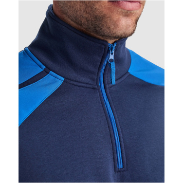 Logotrade promotional merchandise photo of: Maverick 280 g/m2 men's half zip sweater