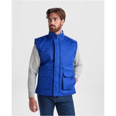 Logotrade promotional merchandise picture of: Amanzor multi-purpose workwear bodywarmer with high neck