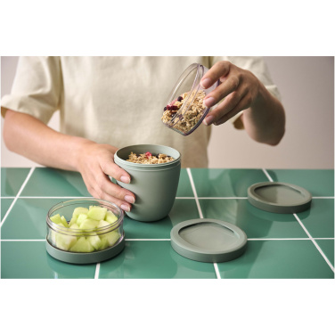 Logo trade business gifts image of: Mepal Ellipse 3-piece 500 ml + 2 x 200 ml insulated lunch pot