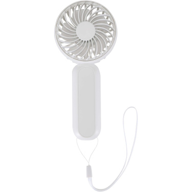 Logo trade promotional items image of: Aervia recycled plastic portable fan