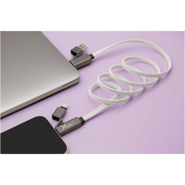 Logo trade corporate gifts picture of: SCX.design C58 60W magnetic flat charging cable