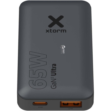 Logotrade advertising product picture of: Xtorm 65W fast travel charger with cable and travel case set