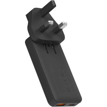 Logotrade corporate gifts photo of: Xtorm 65W fast travel charger with cable and travel case set