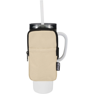 Logotrade promotional merchandise photo of: Byron GRS recycled bottle pouch 