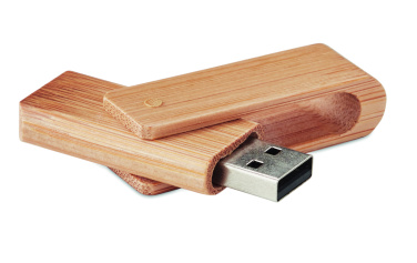 Logo trade promotional gifts picture of: Bamboo USB