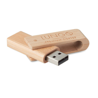 Logo trade promotional merchandise photo of: Bamboo USB