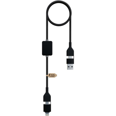 Logotrade promotional products photo of: SCX.design C32 60W switch charging cable with light-up logo