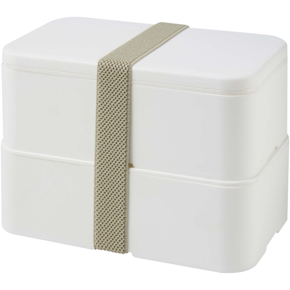 Logotrade corporate gifts photo of: MIYO POP 700+700 ml double layer lunch box