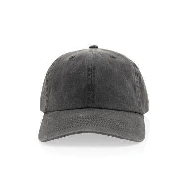Logotrade promotional merchandise picture of: BEAU AWARE™ Washed 6 panel 270gsm cotton twill cap