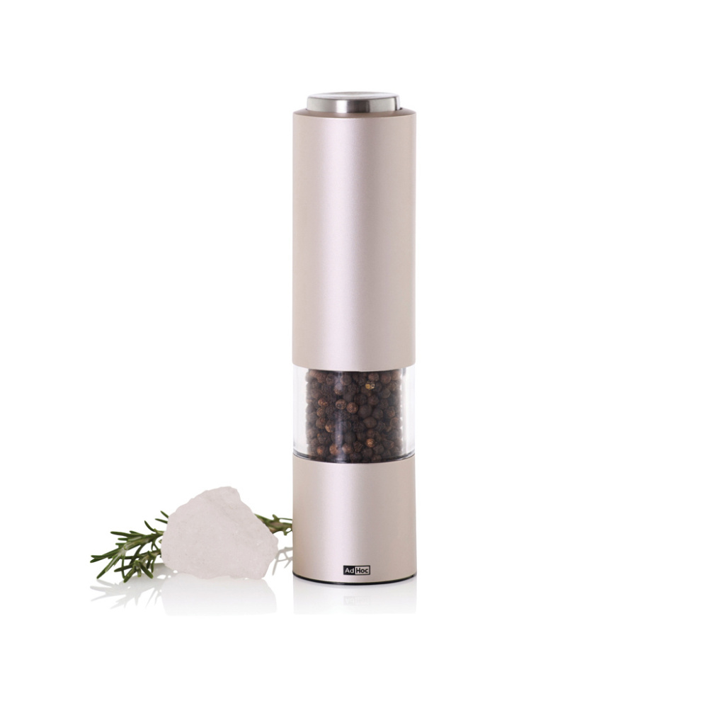 Logo trade corporate gifts image of: AdHoc eMill.3 Electric pepper or salt mill