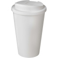 Brite-Americano® POP 350 ml insulated tumbler with spill-proof lid, White