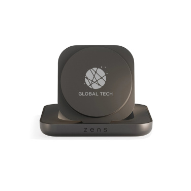 Logo trade promotional gifts picture of: Zens Magnetic Nightstand Charger