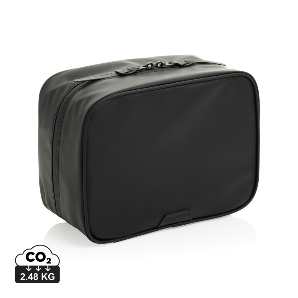 Logotrade promotional giveaway image of: Swiss Peak OSLO RCS Multifunctional Toiletry Pouch