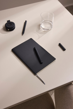 Logo trade promotional merchandise photo of: VINGA Baltimore RCS PU softcover notebook