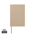 VINGA Baltimore RCS PU softcover notebook, greige