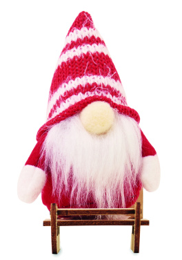 Logo trade promotional gift photo of: Gnome on wooden sleigh