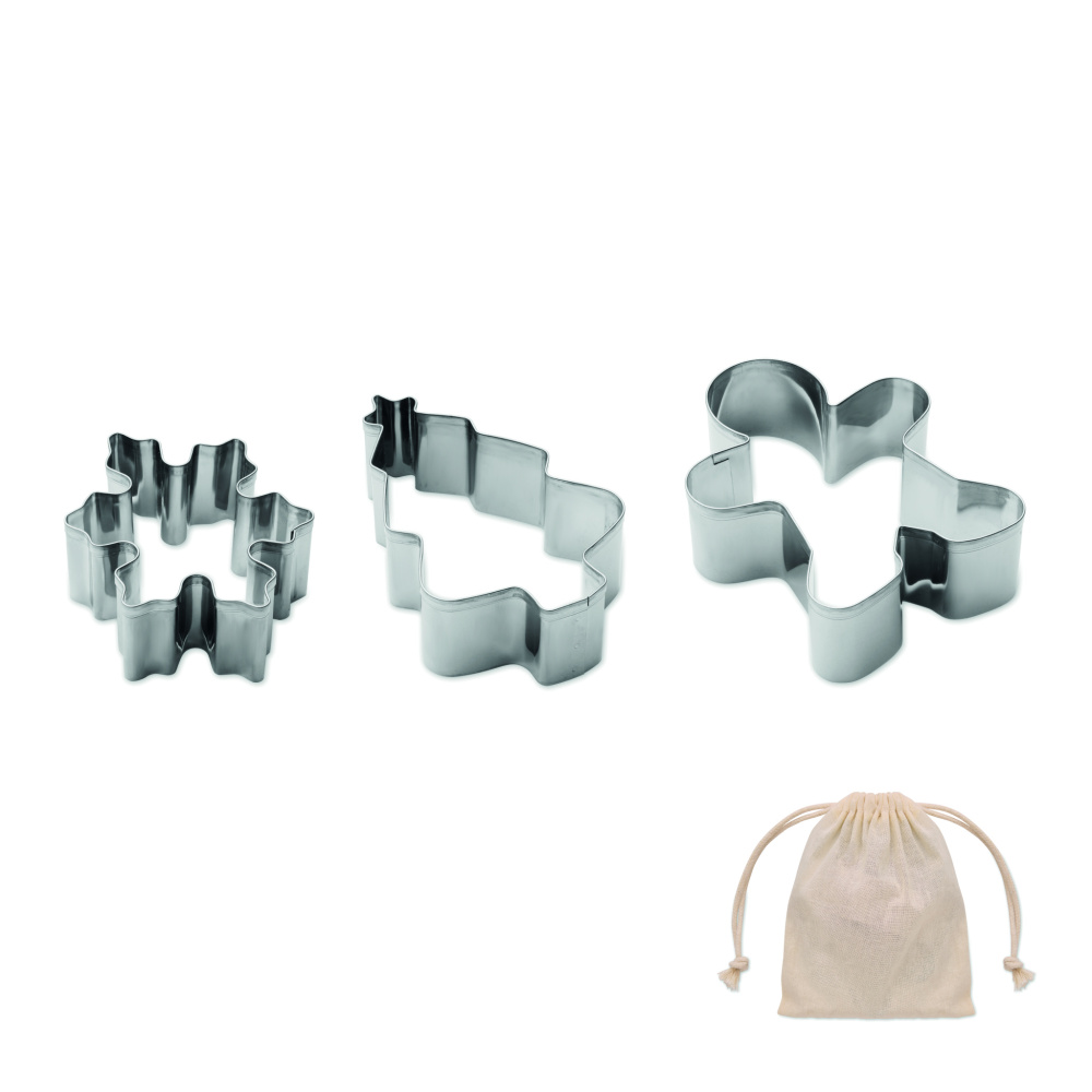 Logo trade promotional gifts image of: Christmas cookie cutter set