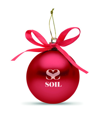 Logo trade corporate gifts picture of: Christmas bauble gift box