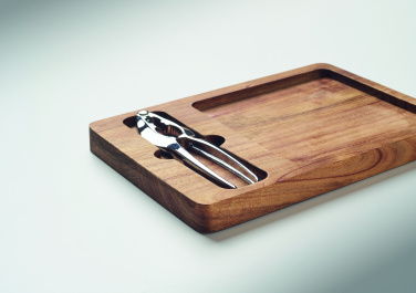 Logo trade business gifts image of: Acacia nut cracker set