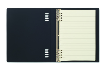 Logo trade business gift photo of: A5 refillable PU notebook