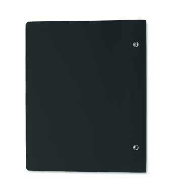 Logo trade promotional gifts picture of: A5 refillable PU notebook