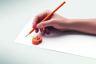 Logo trade business gift photo of: Halloween pencil with eraser