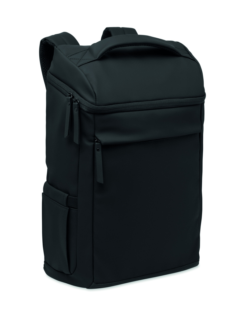 Logo trade promotional merchandise photo of: 15" PU laptop backpack