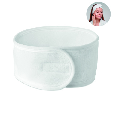 Logo trade promotional product photo of: Adjustable microfibre hairband