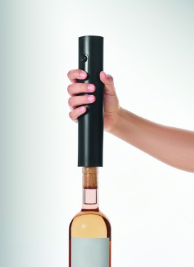Logo trade promotional merchandise image of: Electric wine opener set
