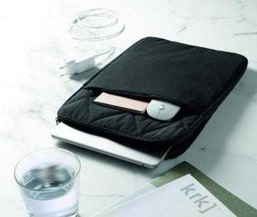 Logo trade promotional items picture of: Nylon laptop pouch 15"