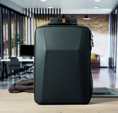 Logotrade promotional product image of: 15" hard shell RPET backpack