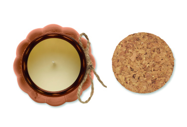 Logotrade promotional product picture of: Vanilla plant based wax candle