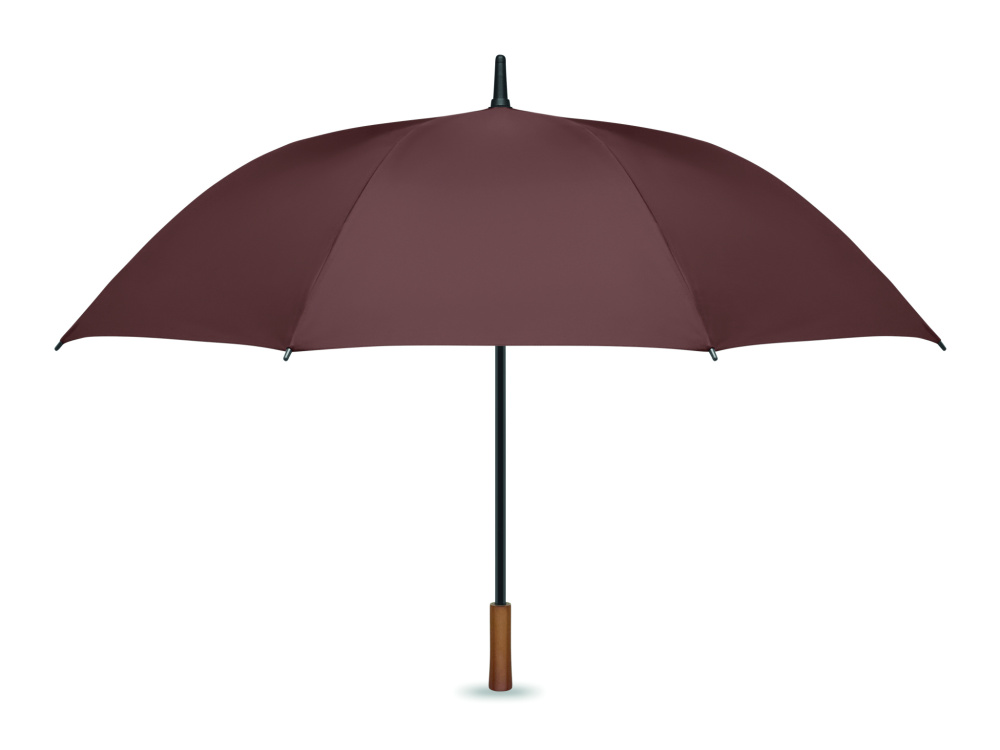 Logotrade promotional item picture of: 27" auto umbrella wood handle
