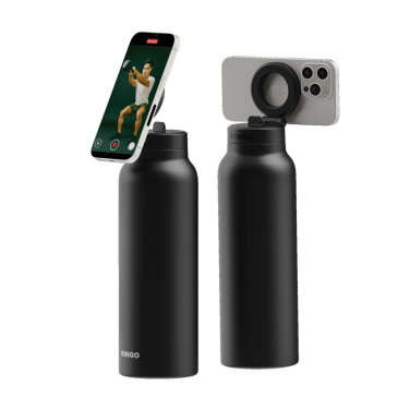 Logotrade business gift image of: RINGO Pro MagSafe® Waterbottle w Magnetic Booster Ring 710ML