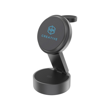 Logotrade business gift image of: Quantum RCS 25W ultra-fast wireless 3-in-1 charger