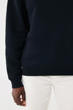 Logo trade corporate gifts image of: IQONIQ Torla recycled cotton crew neck