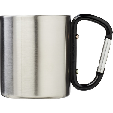 Logo trade promotional merchandise image of: Alps 200 ml insulated mug with carabiner